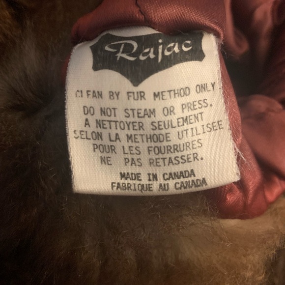 1970s Rajac Leather and Mink Fur Coat - Picture 11 of 12